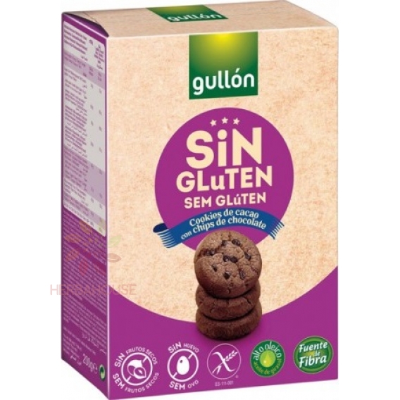Obrázok pre Gullon Cookies bezlepkové kakaové sušienky (200g)