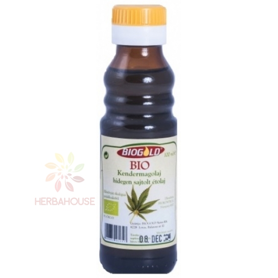 Obrázok pre Biogold Bio Konopný olej lisovaný za studena (100ml)