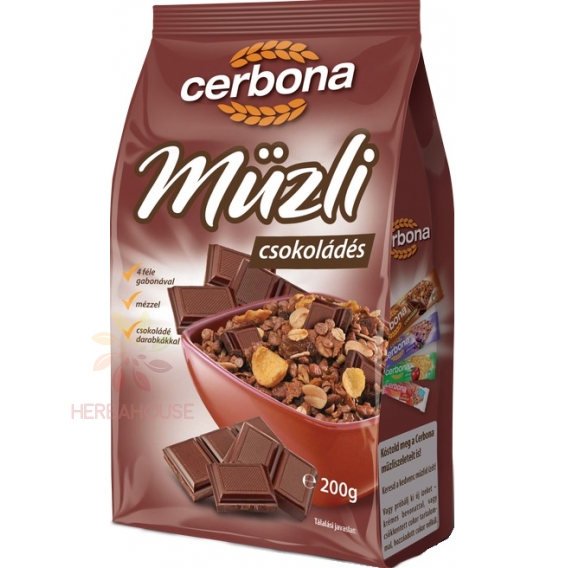 Obrázok pre Cerbona Čokoládové müsli (200g)