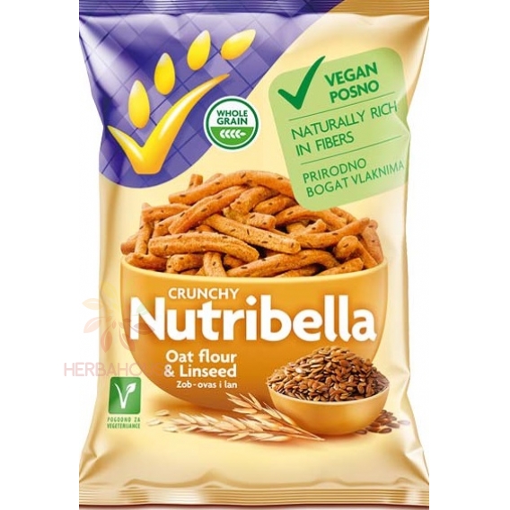 Obrázok pre Nutribella Snack s ľanovými semienkami (70g)