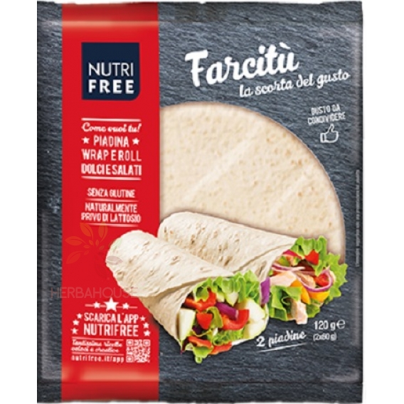Obrázok pre Nutri Free Bezlepkové tortilla placky (120g)
