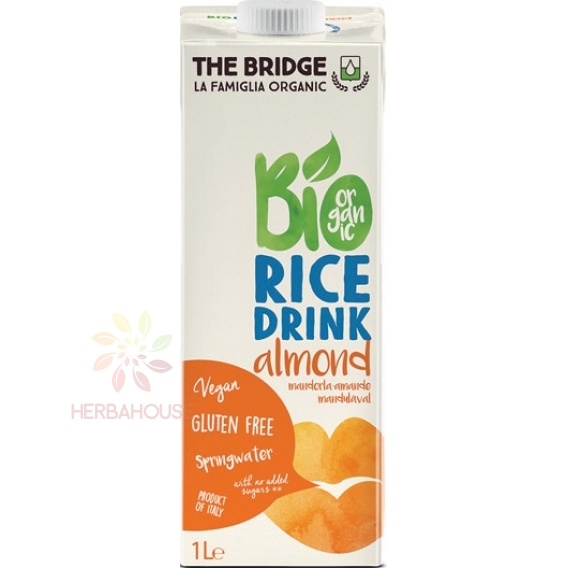 Obrázok pre The Bridge Bio Ryžový nápoj mandľový (1000ml)