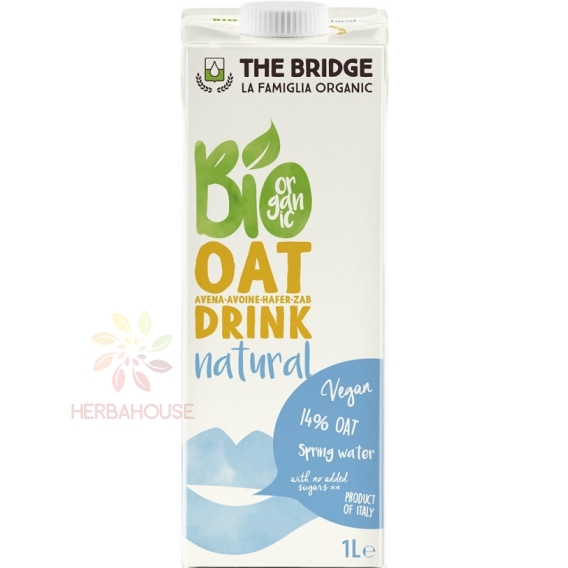 Obrázok pre The Bridge Bio Ovsený nápoj Natural (1000ml)