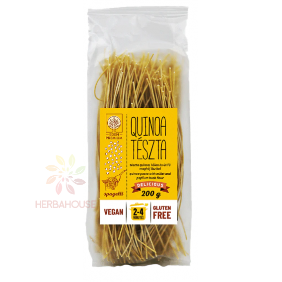 Obrázok pre Éden Prémium Bezlepkové quinoa - pšenové cestoviny špagety (200g)