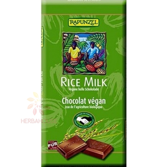 Obrázok pre Rapunzel Bio Mliečna čokoláda s ryžovým mliekom (100g)