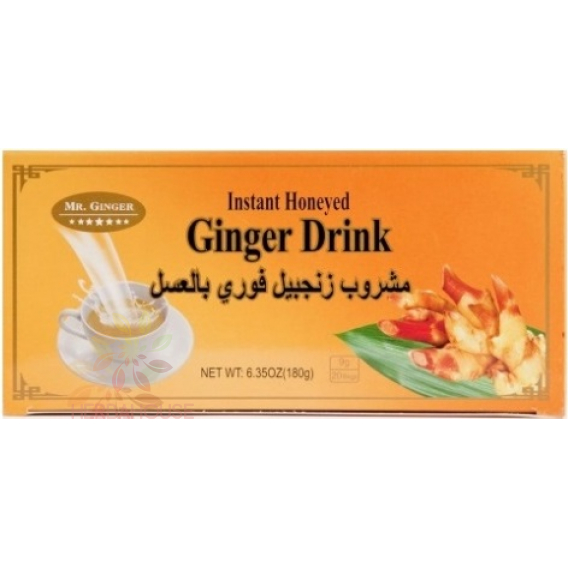 Obrázok pre Mr.Ginger Instantný zázvorový čaj s medom (20ks)