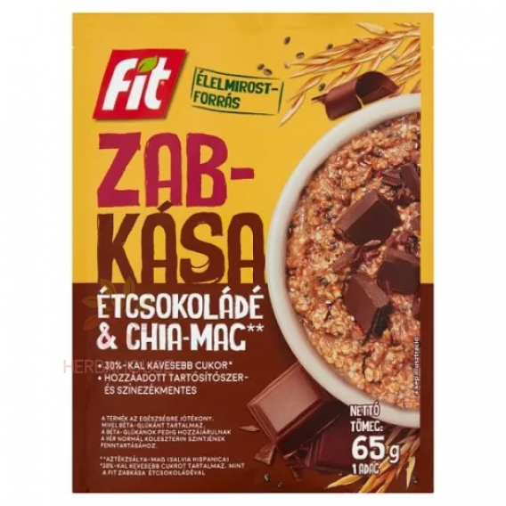 Obrázok pre Fit Ovsená kaša čokoláda a chia (65g)