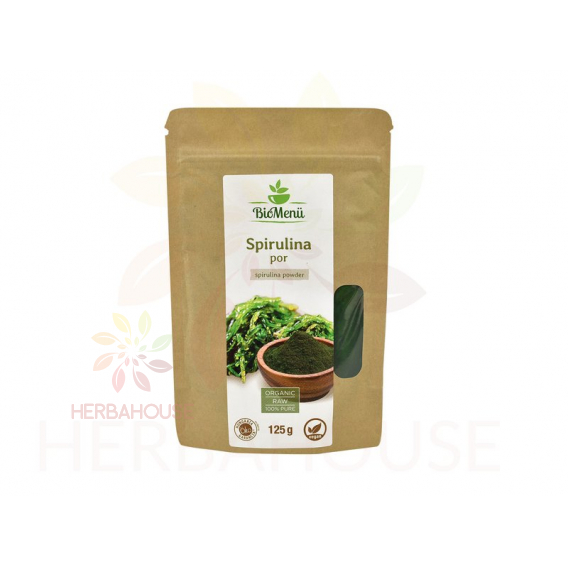 Obrázok pre BioMenü Bio Spirulina prášok (125g)