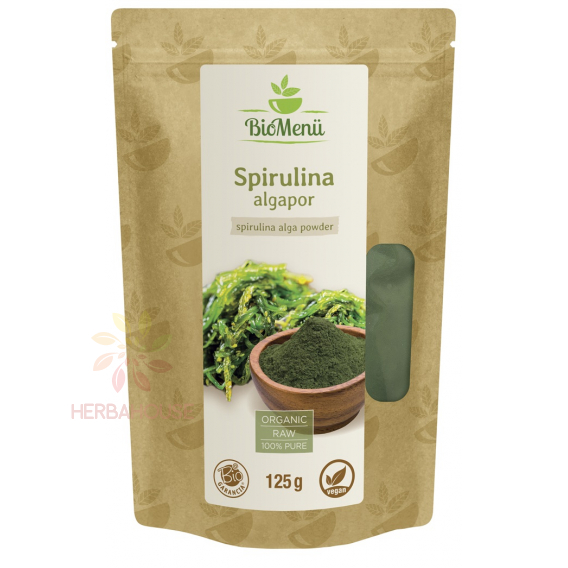 Obrázok pre BioMenü Bio Spirulina prášok (125g)