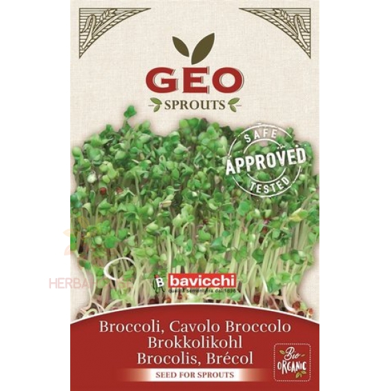 Obrázok pre Geo Bavicchi Bio Brokolicové semená na nakličovanie (13g)
