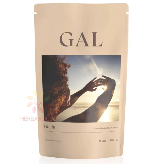 Obrázok pre Gal Glycín v prášku - pre spánok, výživu a sladké dochutenie (250g)