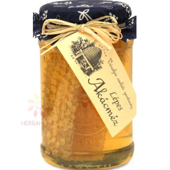 Obrázok pre Bivalyos Tanya Agátový med s medovým plástom (400g)