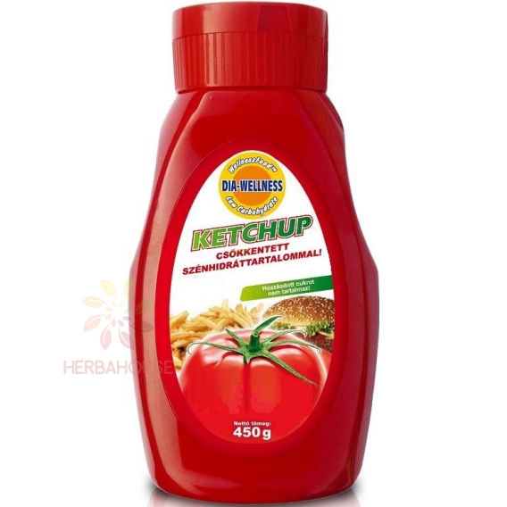 Obrázok pre Dia-Wellness Kečup Jemný so sladidlom (450g)
