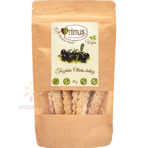 Obrázok pre Primus Bezlepkové Toskánsko - olivové keksíky (80g)