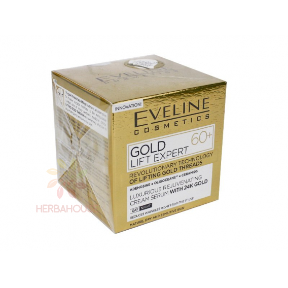 Obrázok pre Eveline Gold Expert Luxusný denný a nočný krém 60+ (50ml)