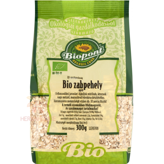 Obrázok pre Biopont Bio Ovsené vločky drobné (300g)