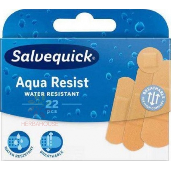 Obrázok pre Salvequick Aqua Resist náplaste (22ks)