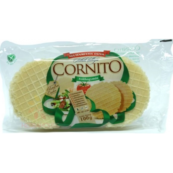 Obrázok pre Cornito Bezlepkové kukurično - zemiakové oblátky s príchuťou cesnaku (100g)
