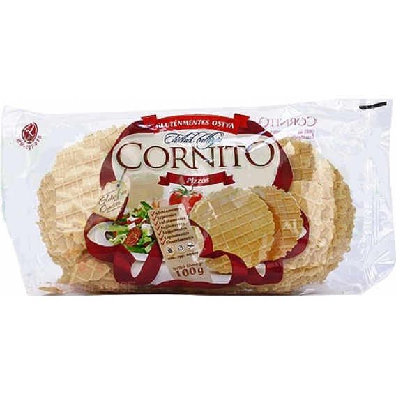 Obrázok pre Cornito Bezlepkové kukurično - zemiakové oblátky s príchuťou pizze (100g)