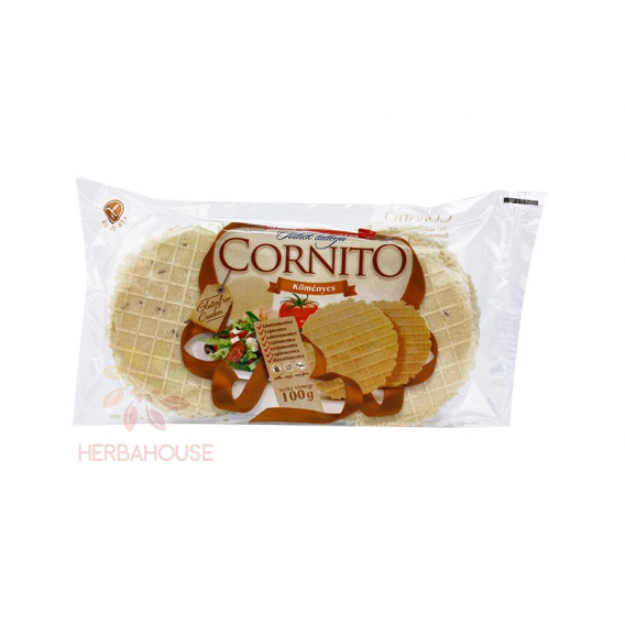Obrázok pre Cornito Bezlepkové kukurično - zemiakové oblátky s rascou (100g)