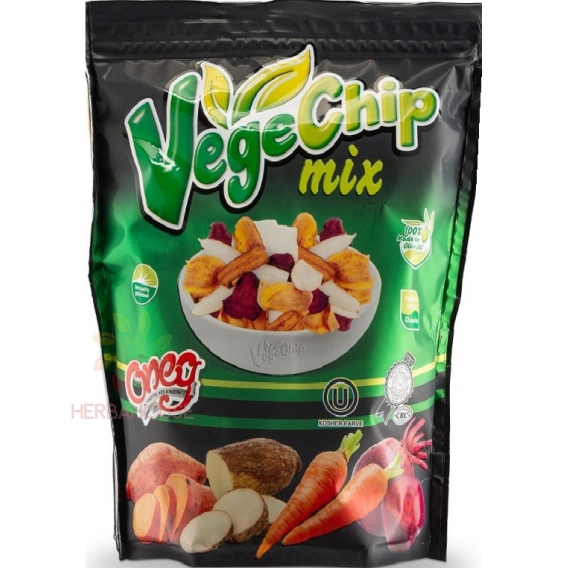 Obrázok pre Flaper Vege Chip Zeleninové chipsy maniok jedlý, sladké zemiaky, mrkva, červená repa (70g) 