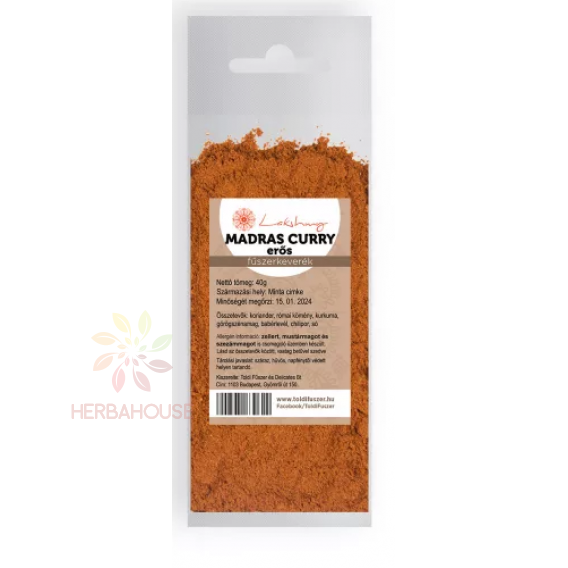 Obrázok pre Lakshmy Korenie Madras curry ostré (40g)  