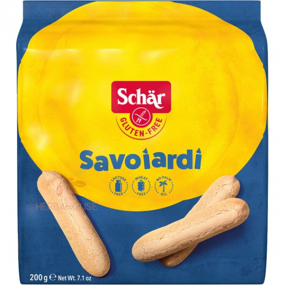 Obrázok pre Schär Savoiardi Bezlepkové dlhé piškóty (200g)