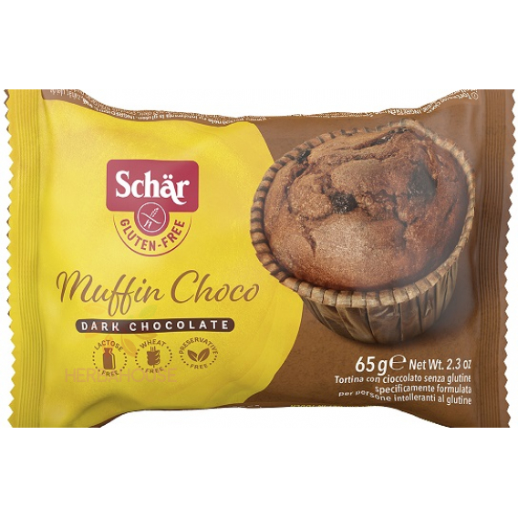 Obrázok pre Schär Muffin Choco Bezlepkový čokoládový muffin (65g)