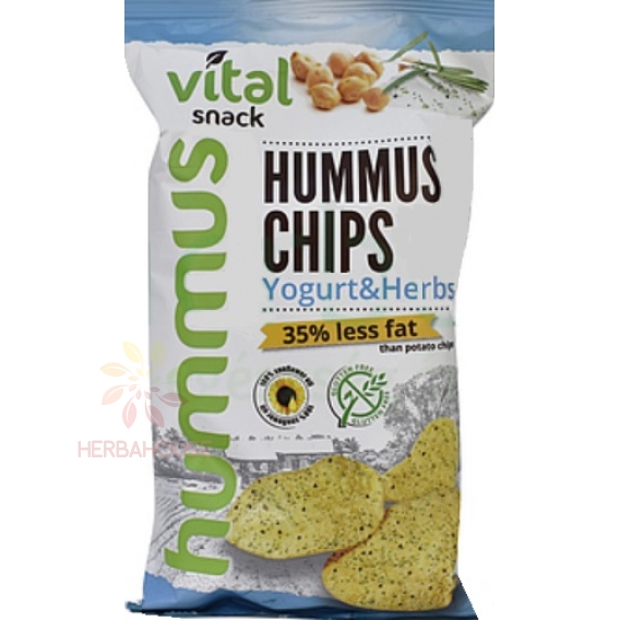 Obrázok pre Golden Snack Hummus chipsy s príchuťou jogurtu a byliniek (65g)
