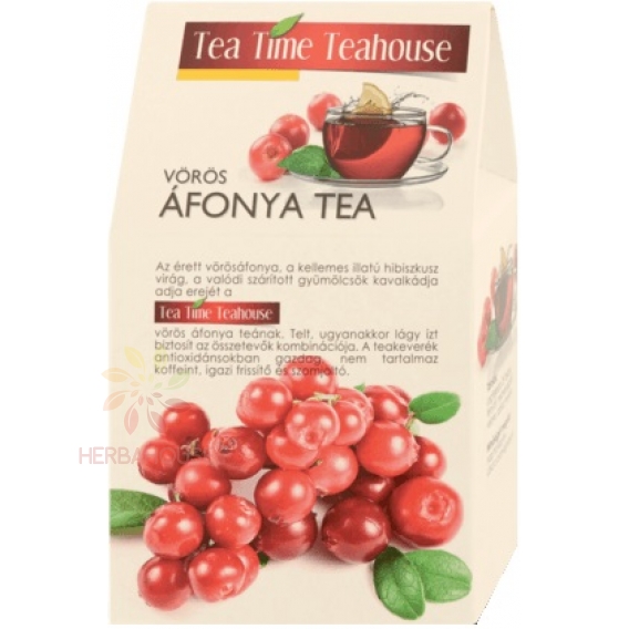 Obrázok pre Tea Time Teahouse Ovocný čaj sypaný brusnica (100g)