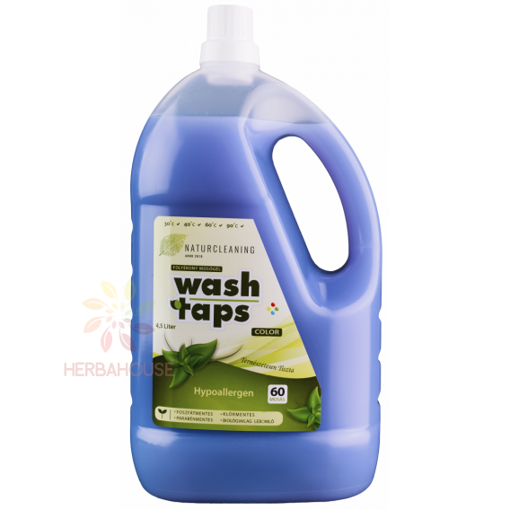 Obrázok pre Wash Taps EKO Hypoalergénny prací gél na farebné prádlo (4500ml)
