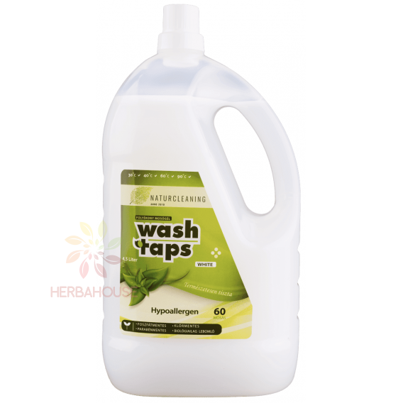Obrázok pre Wash Taps EKO Hypoalergénny prací gél na biele prádlo (4500ml)