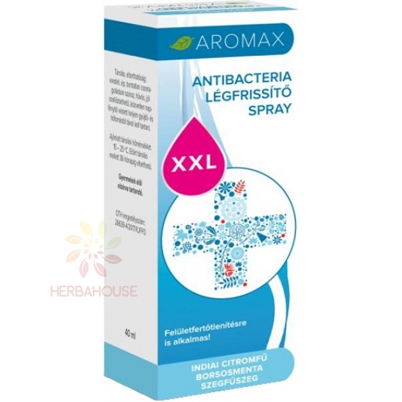Obrázok pre Aromax Antibacteria Osviežovač vzduchu v spreji Citrónová tráva, Mäta, Klinček (40ml)