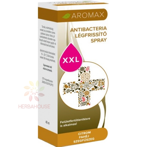 Obrázok pre Aromax Antibacteria Osviežovač vzduchu v spreji Citrón, Škorica, Klinček (40ml)