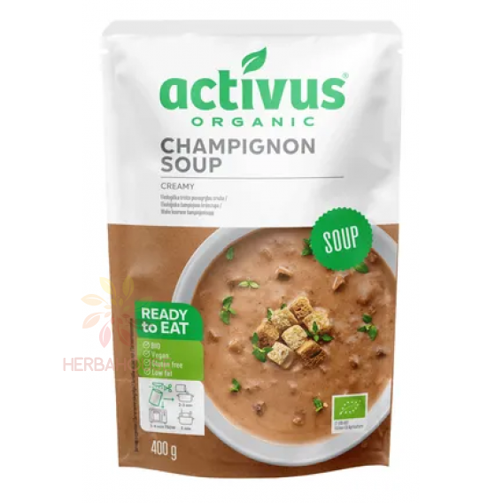 Obrázok pre Activus Bio Krémová šampiňónová polievka (400g)