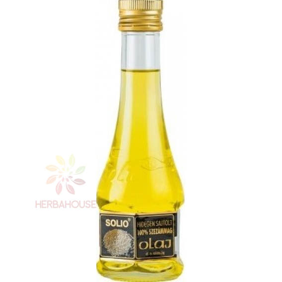Obrázok pre Solio Sezamový olej za studena lisovaný (200ml) 