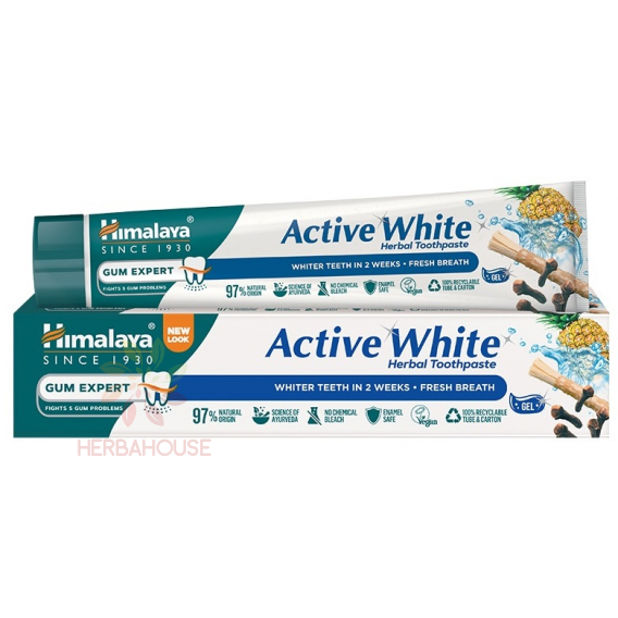 Obrázok pre Himalaya Active White zubná pasta Fresh gel (75ml)