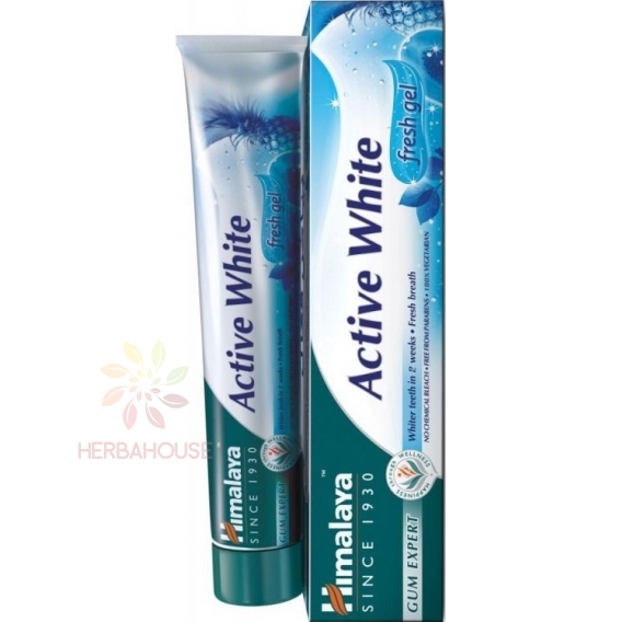 Obrázok pre Himalaya Active White zubná pasta Fresh gel (75ml)