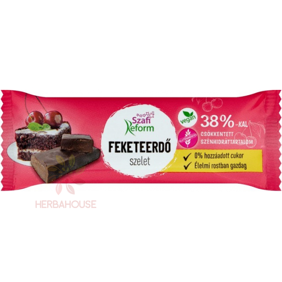 Obrázok pre Szafi Reform Tyčinka Čierny les v horkej čokoláde so sladidlom (25g)