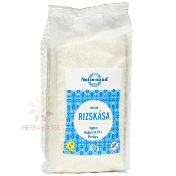 Obrázok pre Naturmind Bezlepková inštantná ryžová kaša (300g)