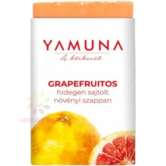 Obrázok pre Yamuna Grapefruitové mydlo lisované za studena (110g)