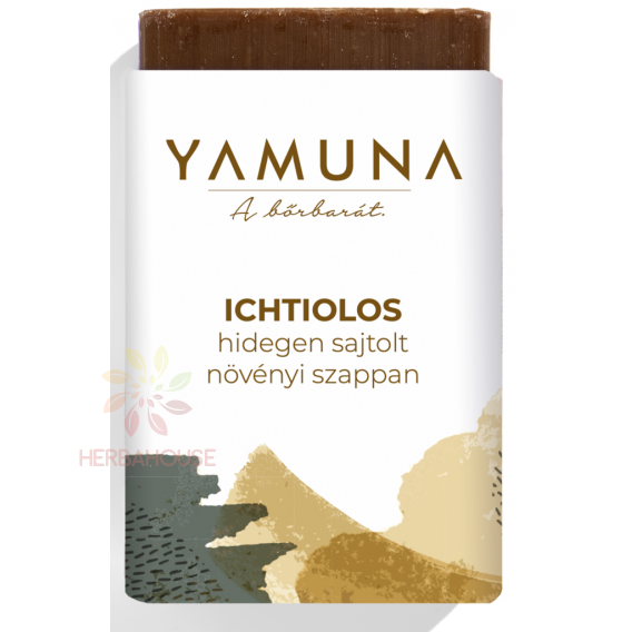 Obrázok pre Yamuna Prírodné rastlinné mydlo s ichtamolom lisované za studena (110g)