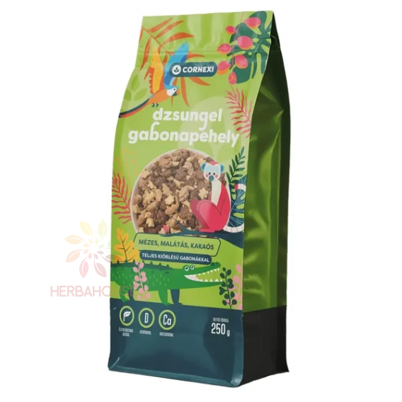 Obrázok pre Cornexi Džungľa celozrnné cereálie s medom, sladom a kakaom (250g)