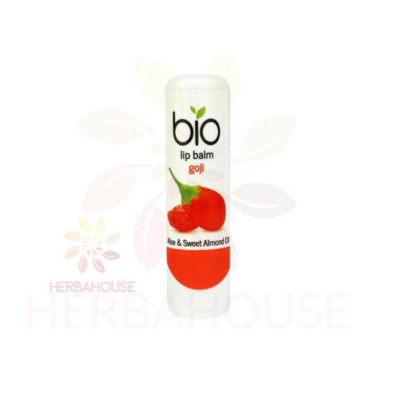 Obrázok pre Quiz Balzam na pery s Aloe vera a mandľovým olejom Goji (3,8g) 