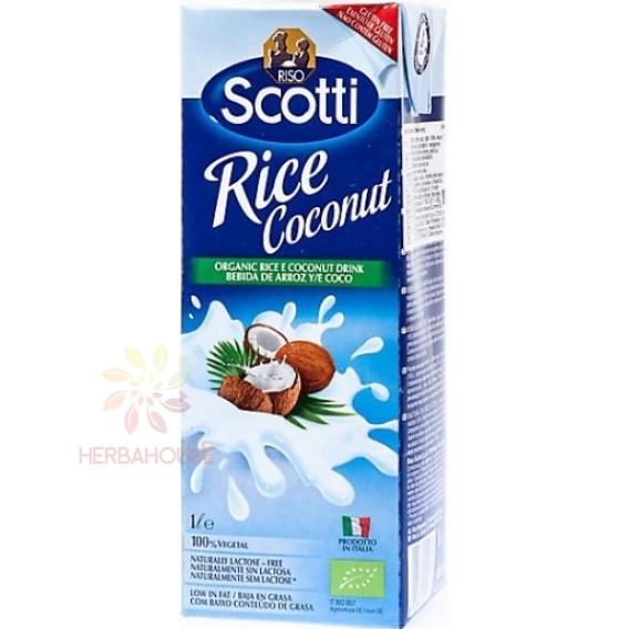 Obrázok pre Riso Scotti Bio Rastlinný nápoj ryžový s kokosom (1000ml)