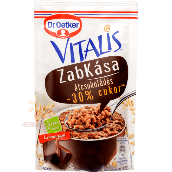 Obrázok pre Dr.Oetker Vitalis Ovsená kaša čokoládová -30% cukru (54g)