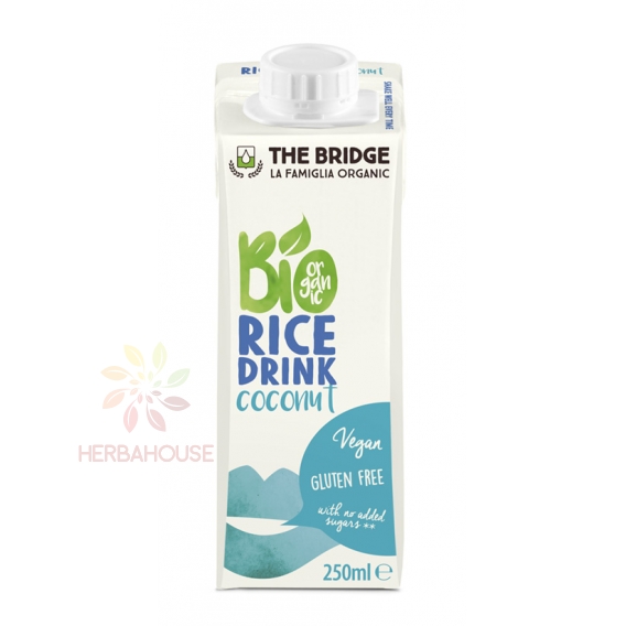 Obrázok pre The Bridge Bio Ryžový nápoj kokosový (250ml)
