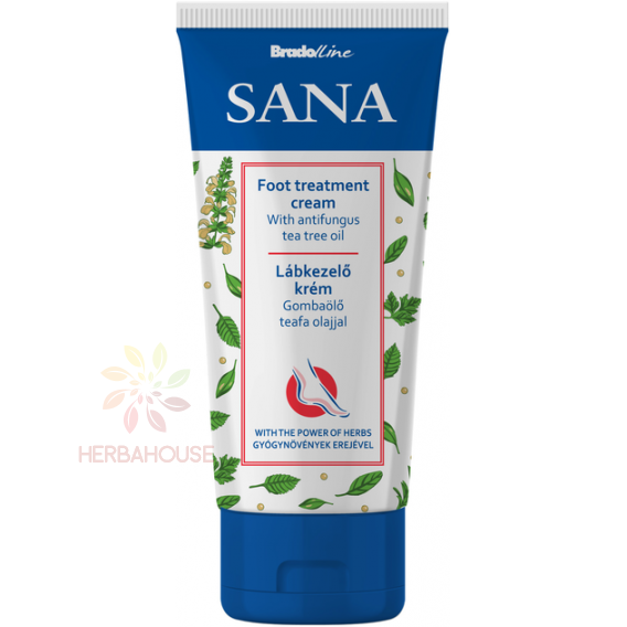 Obrázok pre BradoLine Sana Krém na nohy s Tea Tree olejom proti plesniam (100ml)