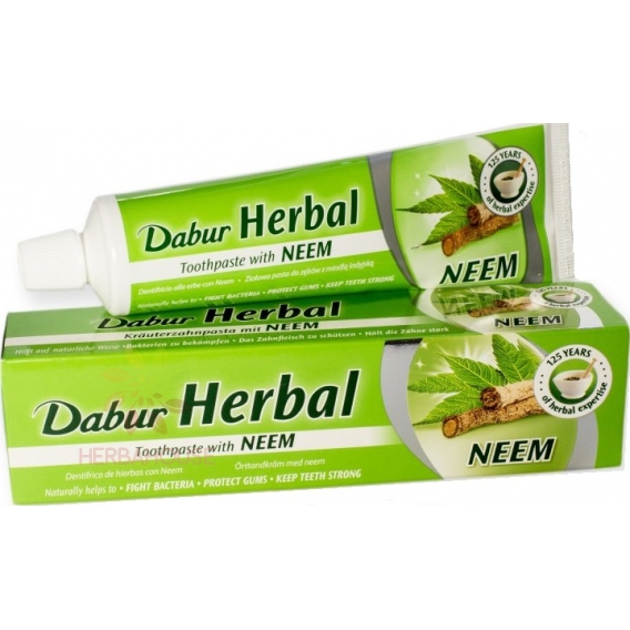 Obrázok pre Dabur Herbal Neem Zubná pasta bylinková (100ml)
