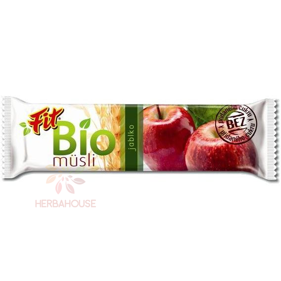 Obrázok pre Fit Bio Müsli tyčinka jablková (30g)